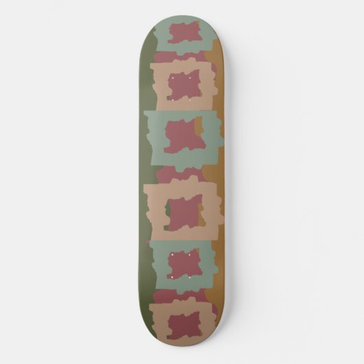 Skateboard TRUNK ARBRE SEC par Masanser Pixelat (Recto)