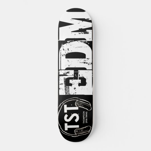 Skateboard TST EDM /THOMPSON SPIN TWINS Skboard (Recto)