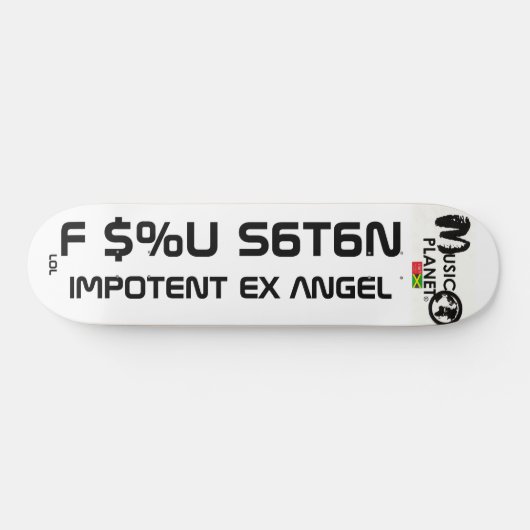 Skateboard TST F U SATAN Skate (Horz)