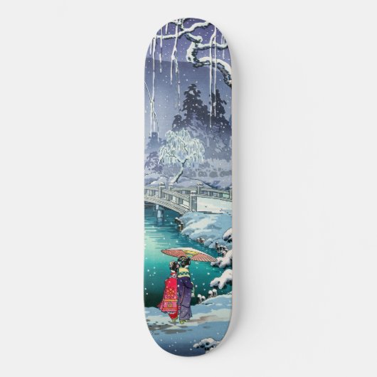 Skateboard Tsuchiya Koitsu - Neige de printemps à Maruyama (Recto)