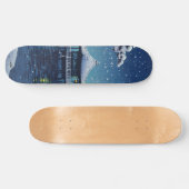 Skateboard Tsuchiya Koitsu - Neige sur l'Ukimido à Katada (Horz)