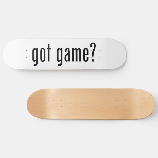 Skateboard tu as du jeu ? (Horz)