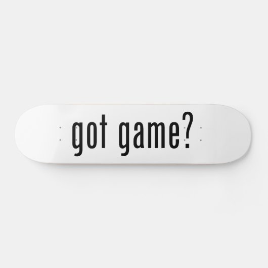 Skateboard tu as du jeu ? (Horz)