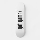 Skateboard tu as du jeu ? (Recto)