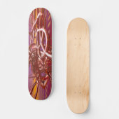 Skateboard Tubes métalliques Abstrait - 02 (Recto)
