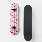 Skateboard Tuiles de coeur (Recto)