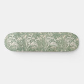 Skateboard Tulip Pattern (by William Morris) (Horz)
