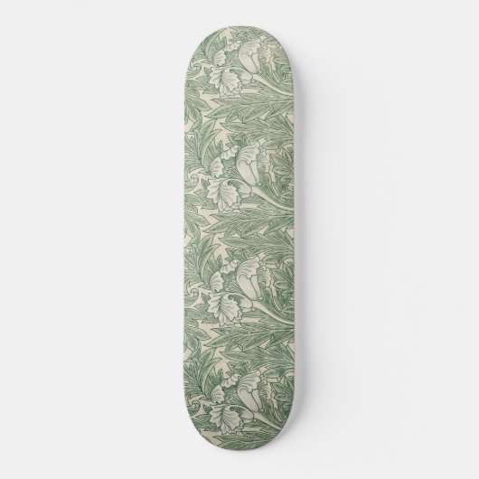 Skateboard Tulip Pattern (by William Morris) (Recto)