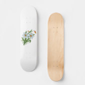 Skateboard Tulipes et fleurs de jonquilles (Recto)