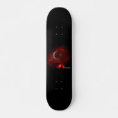 Skateboard Turkey flag (Devant)
