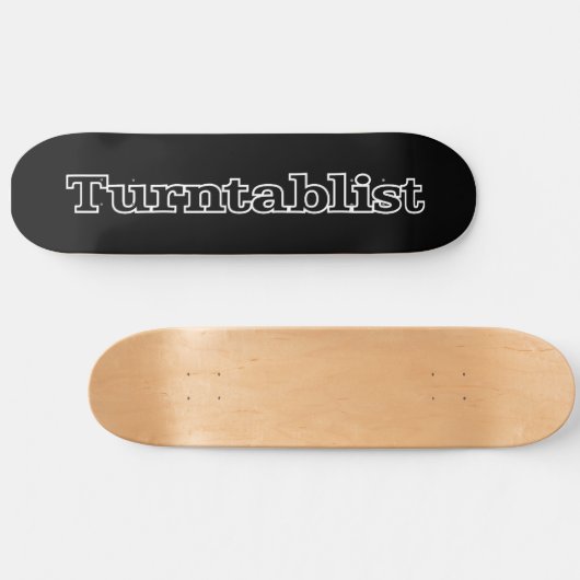 Skateboard Turntablist (Horz)