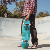 Skateboard Turquoise