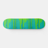 Skateboard turquoise coloré (Horz)