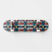 Skateboard Turquoise rouge jaune blanc (Horz)