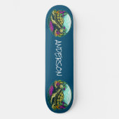 skateboard Turtle Under Water (Recto)