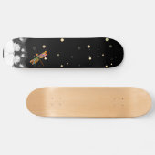 Skateboard Tuxedo Cat surpris par la libellule (Horz)