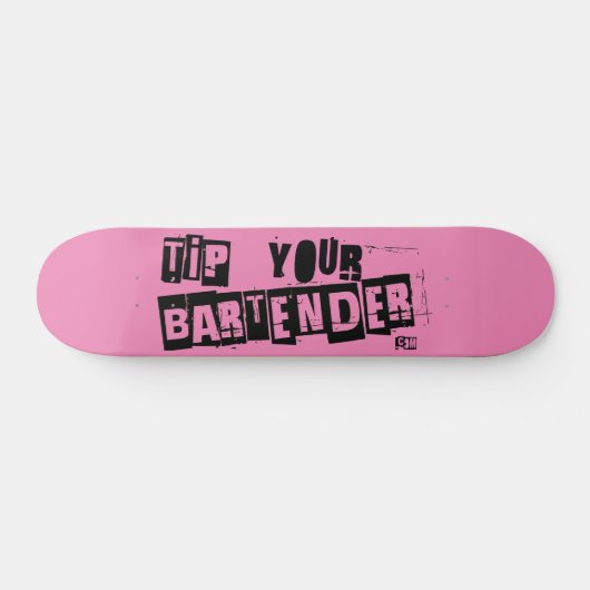 Skateboard TYB Pink Punker (Horz)