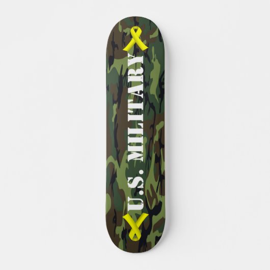 Skateboard U.S. Planche à roulettes militaire (Devant)