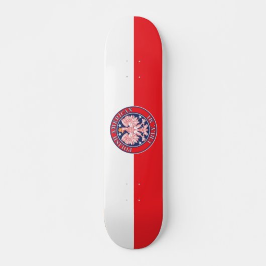 Skateboard Ubly Michigan polonais (Devant)