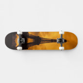 Skateboard UE, France, Paris. Tour Eiffel. (Horz)