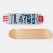 Skateboard UFO TL4768 7 3/4" Planche de planche à roulettes (Horz)