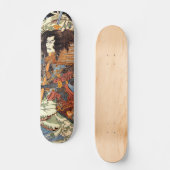 Skateboard ukiyoe japonais (Recto)
