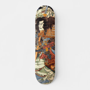 Skateboard ukiyoe japonais