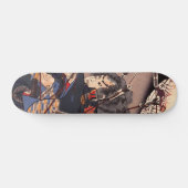 Skateboard ukiyoe japonais (Horz)