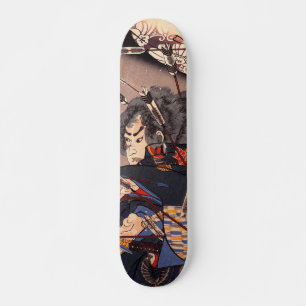 Skateboard ukiyoe japonais