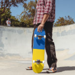 Skateboard Ukraine Flag<br><div class="desc">Flag of Ukraine. Ukrainian flag. Great gift with Ukraine flag. Simple horizontal bands of blue and yellow.</div>