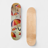 SKATEBOARD UMBRELLA PATTERNS IN A CAPTIVATING COLLAGE (Recto)