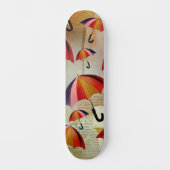SKATEBOARD UMBRELLA PATTERNS IN A CAPTIVATING COLLAGE (Recto)
