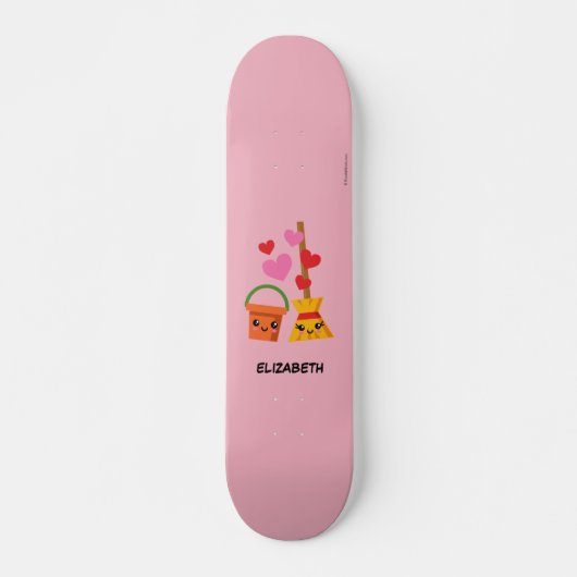 Skateboard Un amour durable (Devant)