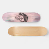Skateboard Un Ange endormi sur les nuages des cieux (Horz)