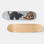 Skateboard Un chat skateboard. (Horz)