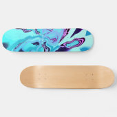 Skateboard Un Cool D'Art Original Peint À La Main  (Horz)