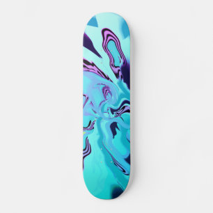 Skateboard Un Cool D'Art Original Peint À La Main