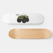 Skateboard Un Green Monster truck (Horz)