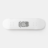 Skateboard un hibou très cool (Horz)