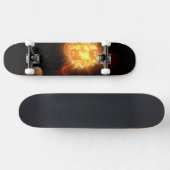 Skateboard Un jeune nain rouge (Horz)