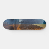 Skateboard Un jour en hiver (Horz)