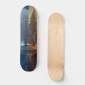 Skateboard Un jour en hiver (Recto)