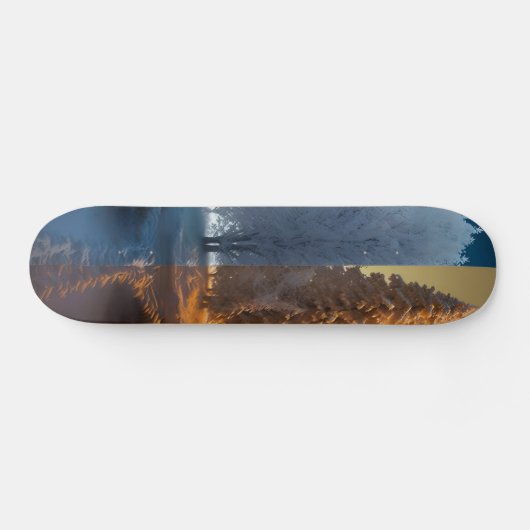 Skateboard Un jour en hiver (Horz)