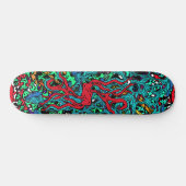 Skateboard Un jour intense Glo Psycho Loco Insane Graphics (Horz)