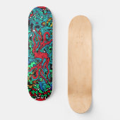 Skateboard Un jour intense Glo Psycho Loco Insane Graphics (Recto)