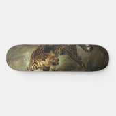 Skateboard Un léopard sauvage féroce (par Jean-Baptiste Oudry (Horz)