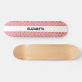 Skateboard Un Motif d'amour durable | Ajouter Votre Nom (Horz)