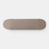 Skateboard un mur marron avec une horloge (Horz)