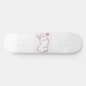 Skateboard Un petit lapin fait de sentiments (Horz)