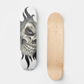 Skateboard Un regard d'un crâne (Recto)